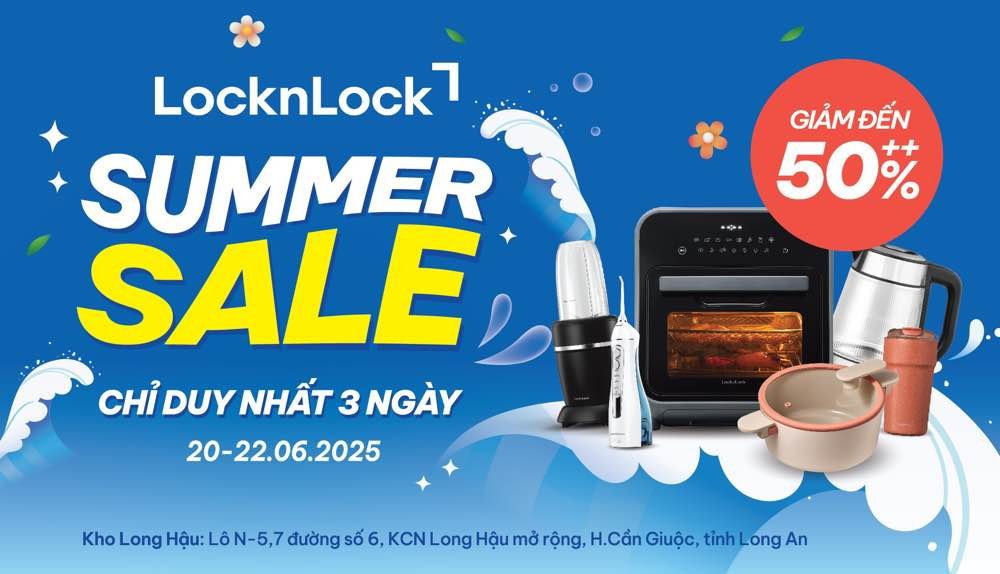 CHÀO HÈ SÔI ĐỘNG CÙNG LOCKNLOCK BRAND DAY