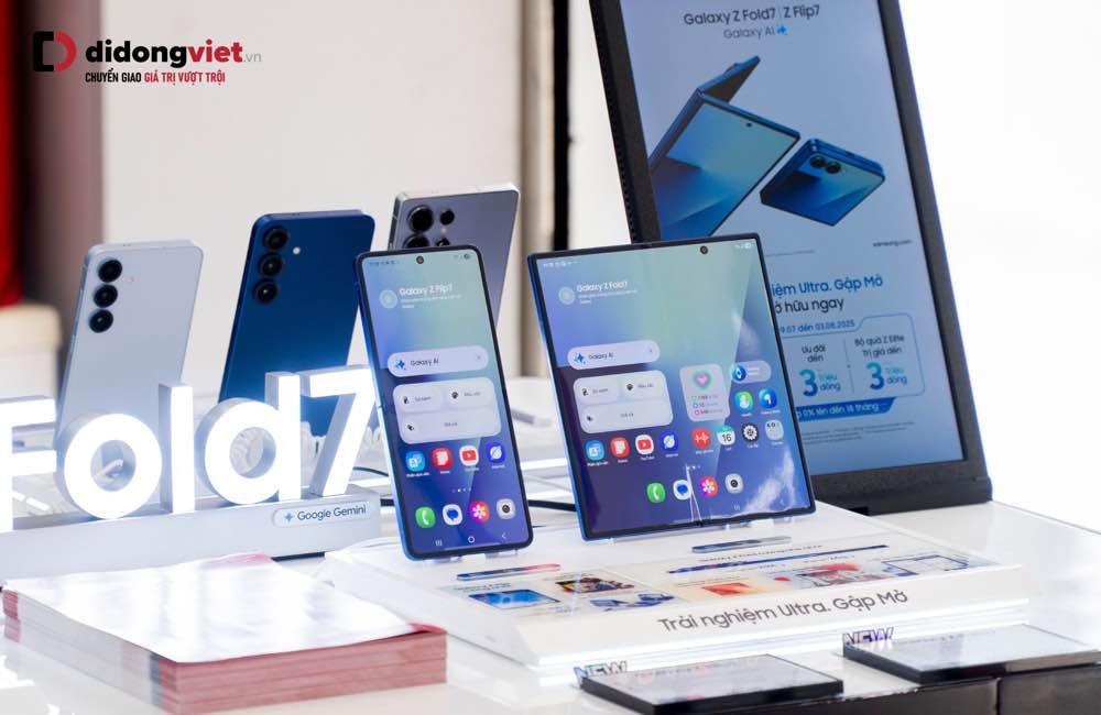 GALAXY Z FOLD7 CHIẾM ƯU THẾ TRONG TUẦN ĐẦU TIÊN MỞ ĐẶT TRƯỚC TẠI THỊ TRƯỜNG VIỆT NAM