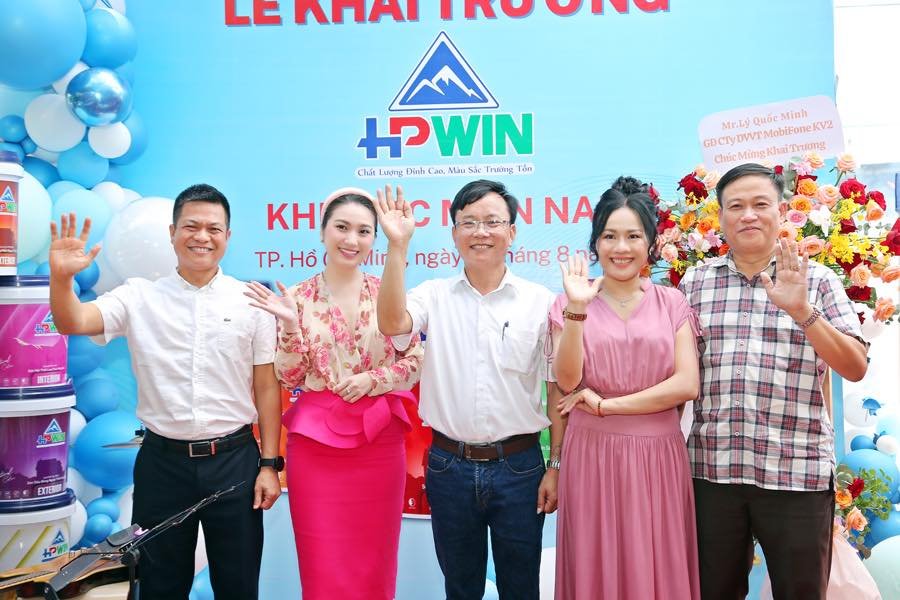 Cao Mỹ Kim, CEO Lê Phạm kinh doanh sơn thương hiệu HPWin 