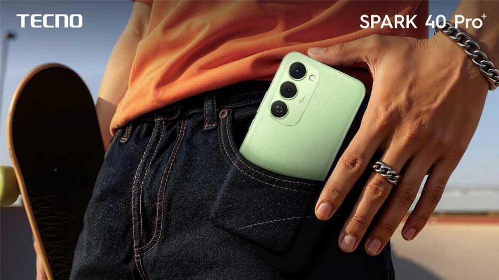 SPARK 40 Pro+: Bước tiến mới của TECNO với thiết kế thời trang, sạc nhanh 45W và camera AI 50MP