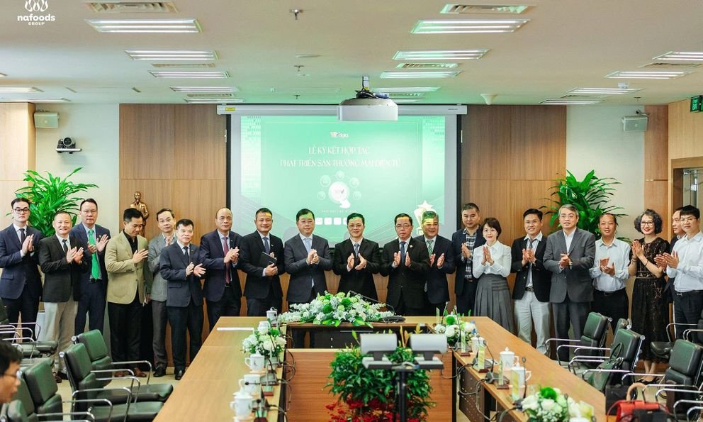 Nafoods ký kết hợp tác phát triển VTVShop – Thúc đẩy nông nghiệp xanh và minh bạch